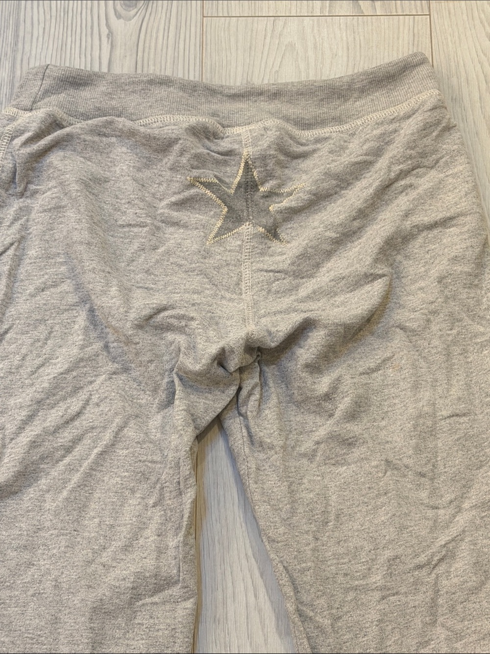 Women Gray Star Leggings